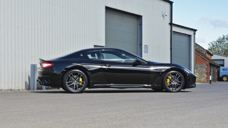 Maserati GranTurismo MC Stradale outside our studio near Trowbridge