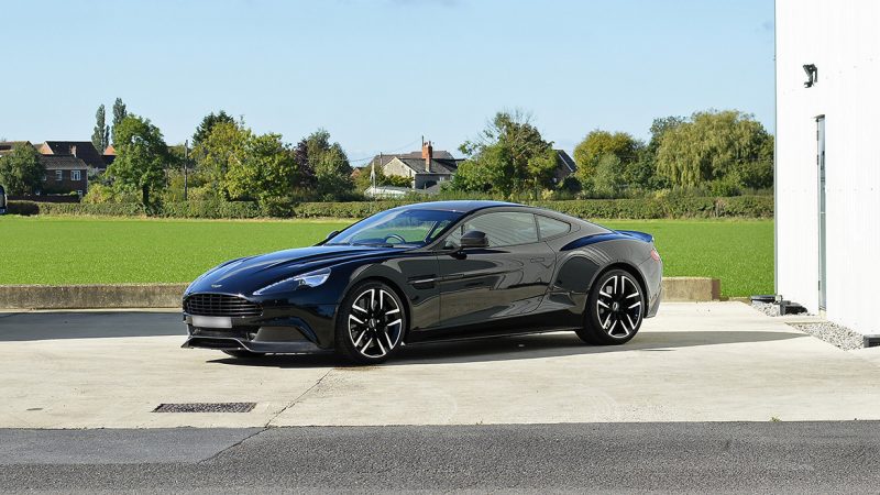 Aston Martin Vanquish Carbon Edition finished and ready to collect
