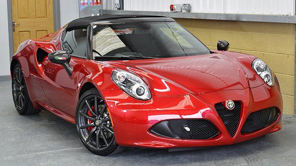 Alfa Romeo 4C Spider 50th Anniversary Limited Edition