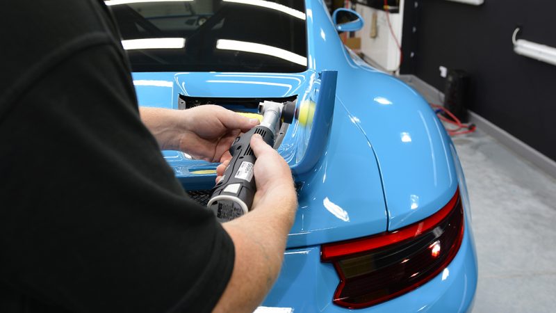 SunTek Ultra PPF & Gtechniq Protection for a Miami Blue Porsche 991.2 GT3 | Exclusive Car Care 10