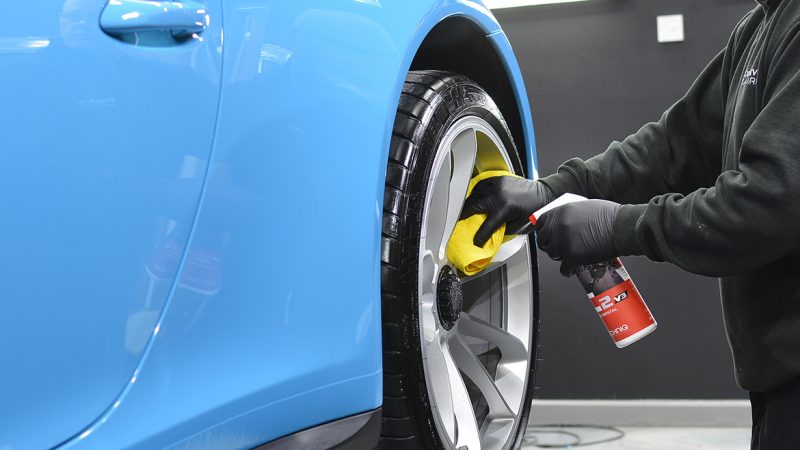 SunTek Ultra PPF & Gtechniq Protection for a Miami Blue Porsche 991.2 GT3 | Exclusive Car Care 22