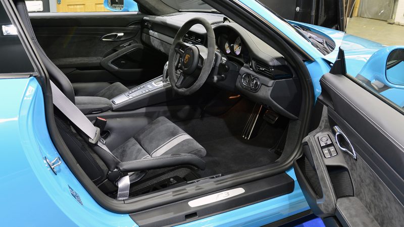 SunTek Ultra PPF & Gtechniq Protection for a Miami Blue Porsche 991.2 GT3 | Exclusive Car Care 23