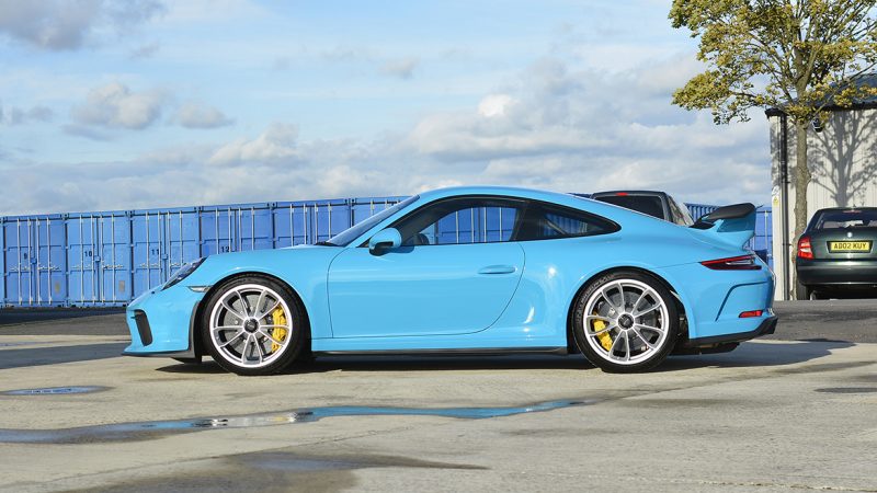 SunTek Ultra PPF & Gtechniq Protection for a Miami Blue Porsche 991.2 GT3 | Exclusive Car Care 29
