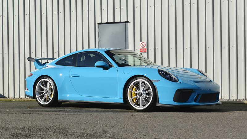 SunTek Ultra PPF & Gtechniq Protection for a Miami Blue Porsche 991.2 GT3 | Exclusive Car Care 31