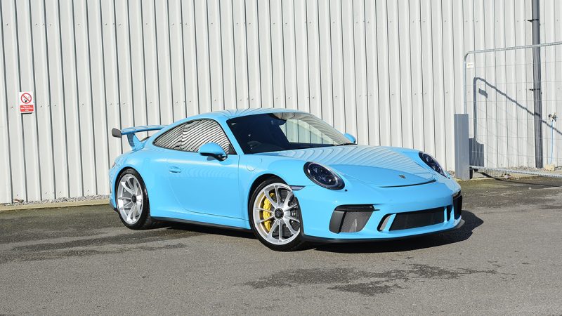 SunTek Ultra PPF & Gtechniq Protection for a Miami Blue Porsche 991.2 GT3 | Exclusive Car Care 33