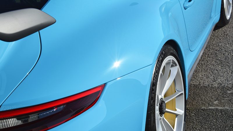 SunTek Ultra PPF & Gtechniq Protection for a Miami Blue Porsche 991.2 GT3 | Exclusive Car Care 34