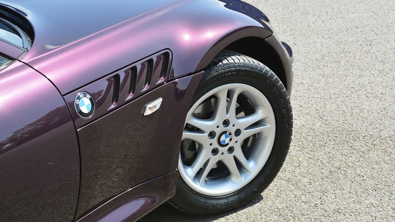 Z3 side gill badge and front arch after correction and protection