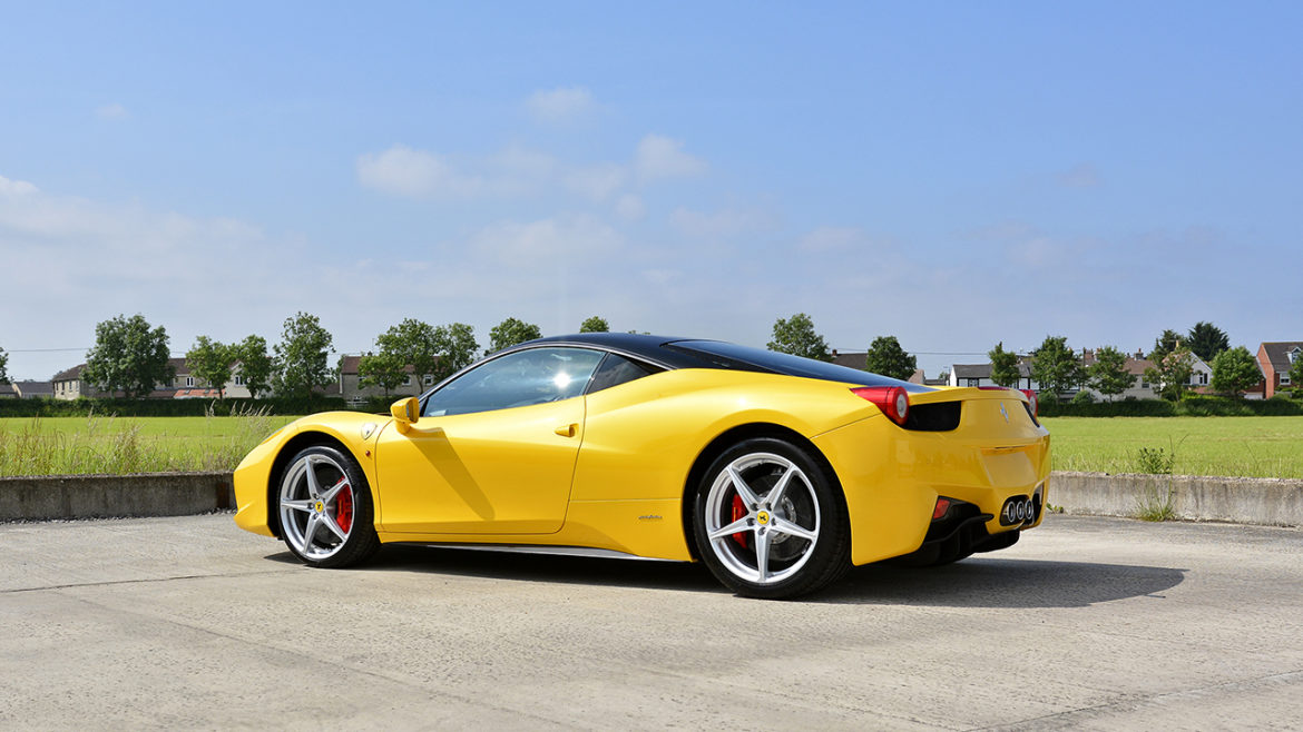 Ferrari 458 Paint Protection in Wiltshire & Bath