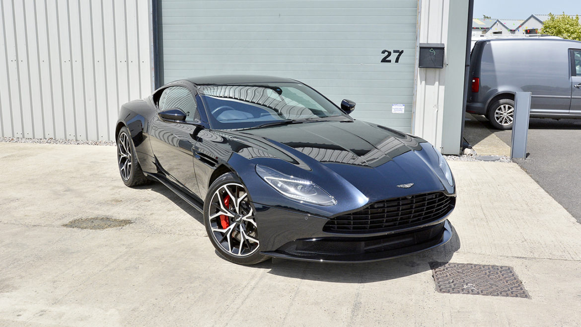 Aston Martin DB11 protected with Gtechniq Crystal Serum Light and EXO v4