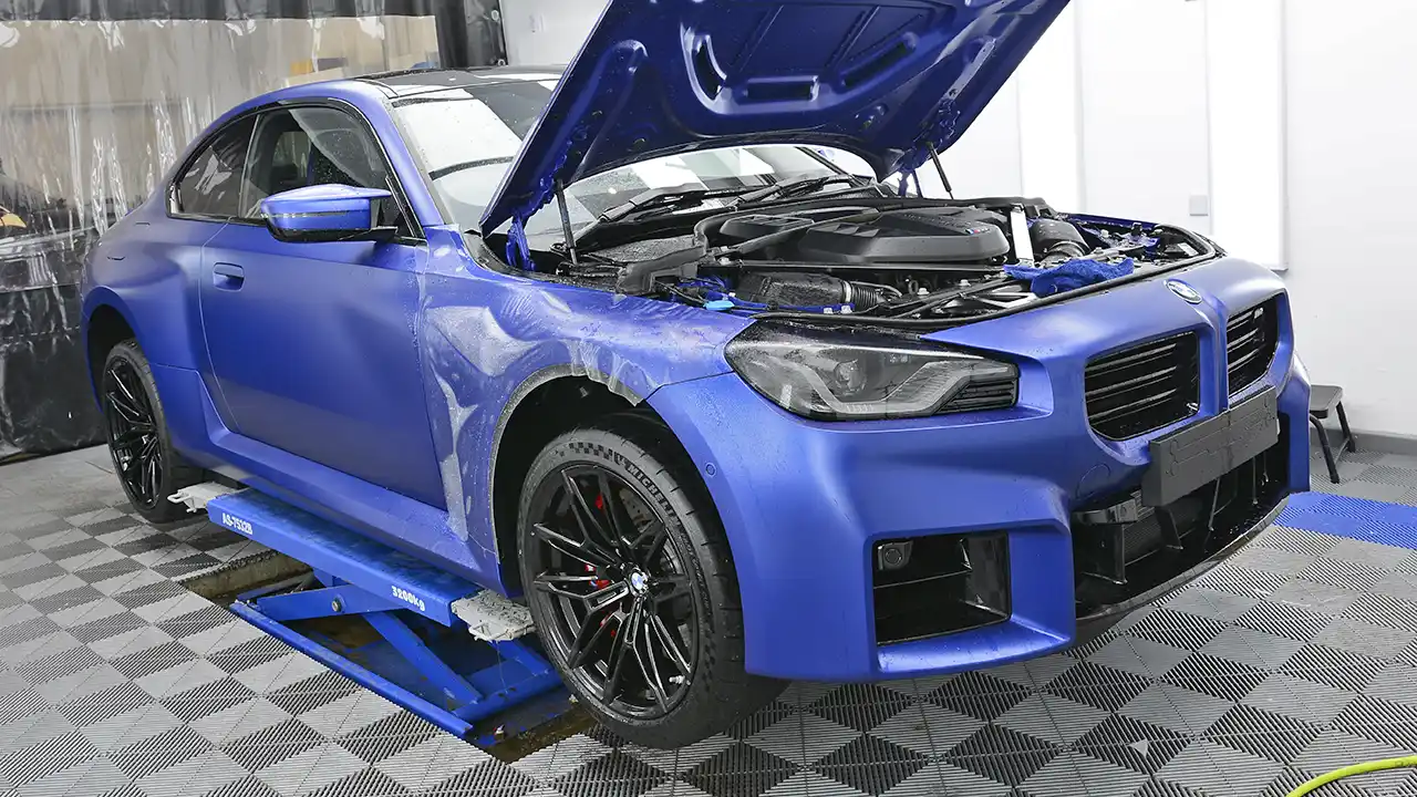 Matte PPF on a BMW M2