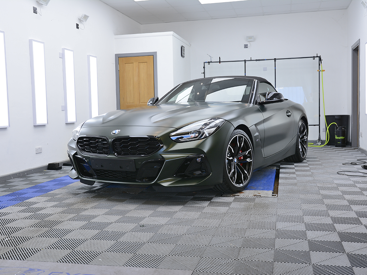 BMW Z4 fully protected with Xpel Stealth PPF