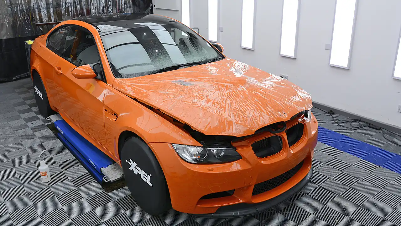 BMW M3 GTS getting protected with Xpel PPF