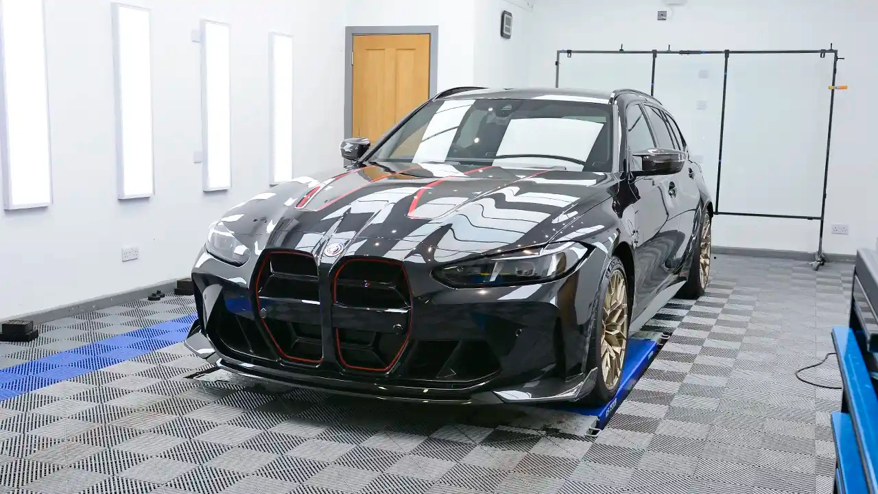 BMW M3 CS Touring protected with Xpel PPF