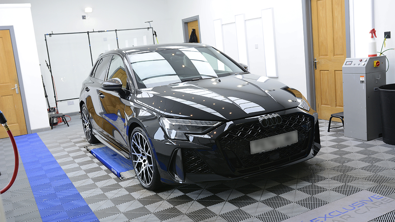 Audi RS3 with Xpel Paint Protection Film in Wiltshire