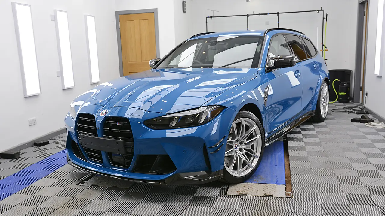 XPEL paint protection film installed on a performance vehicle