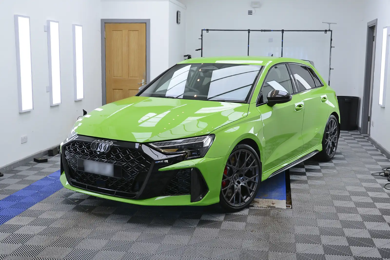 Audi RS3 protected with XPEL paint protection film and Gtechniq ceramic coating at Exclusive Car Care