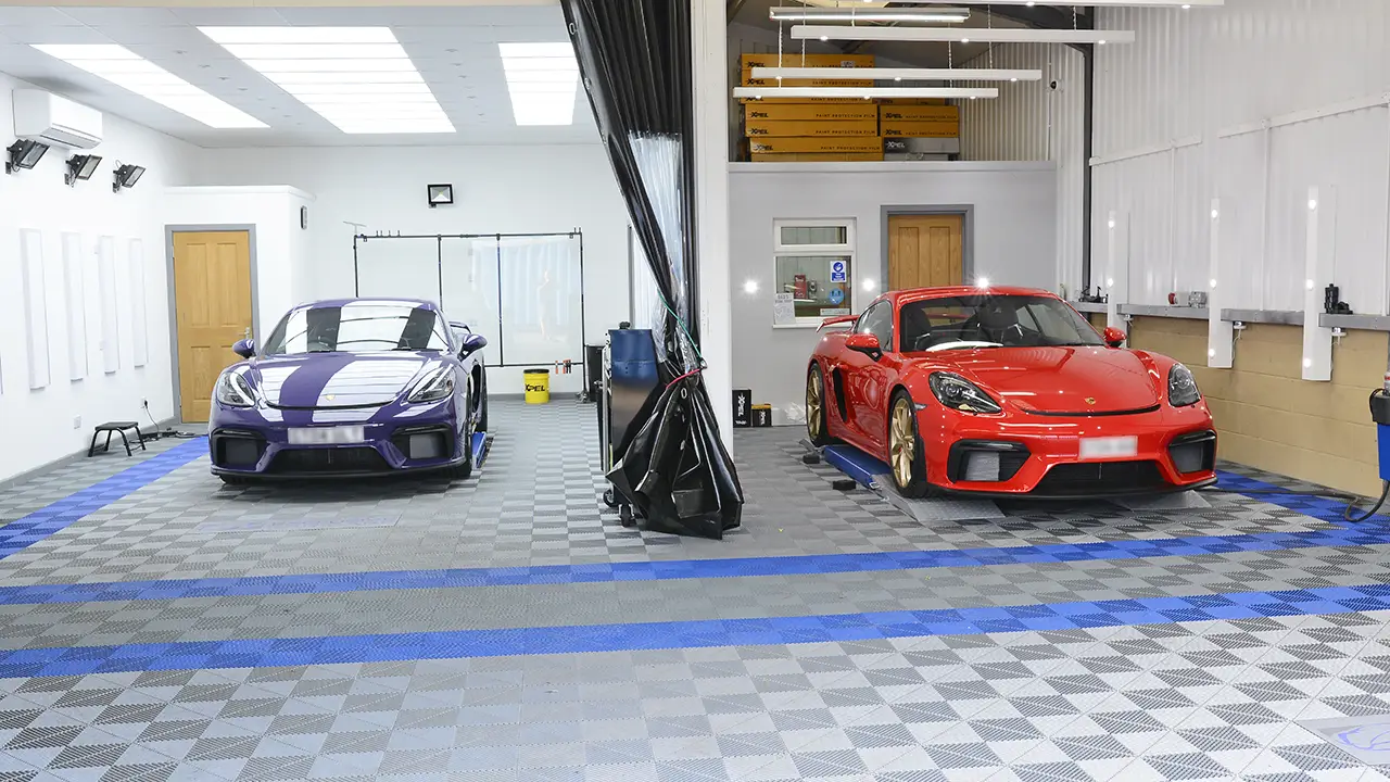 Exclusive Car Care PPF installation studio in Hilperton, Wiltshire