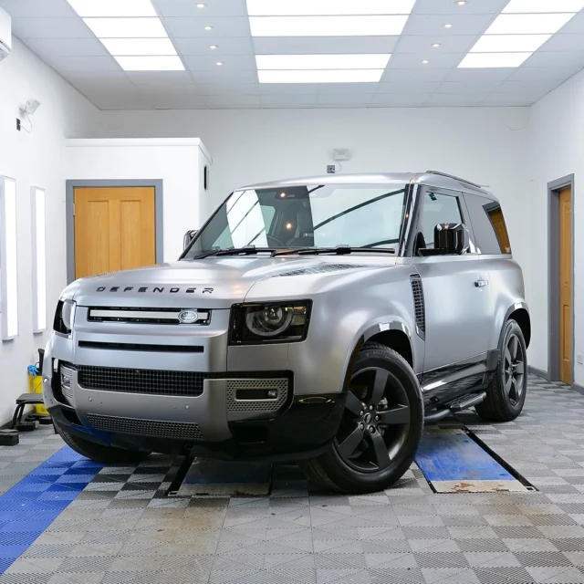 Land Rover Defender 90 Stealth Conversion

Finished in factory gloss Eiger Grey and now fully protected with XPEL Stealth Paint Protection Film, this Defender 90 has been completely transformed with a refined satin finish while gaining essential physical protection against road rash, stone chips, scratches, and everyday wear.

A subtle but dramatic upgrade that enhances the Defender’s rugged character while preserving the original factory paint underneath.

Looking to enhance and protect your vehicle? Contact us for a quote.
__________
💻 www.exclusivecarcare.co.uk
📞 01225 571161
📩 info@exclusivecarcare.co.uk

#wiltshire #ppfswindon #xpelstealth ##paintprotection landroverdefender