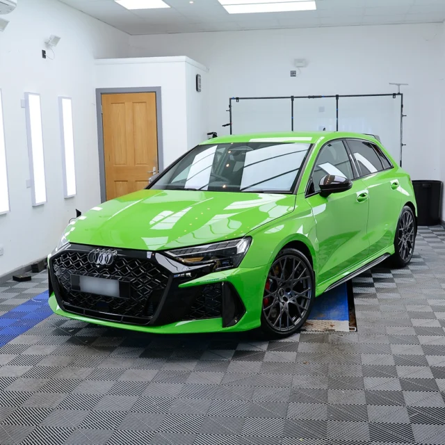 Audi RS3 Sportback in Kyalami Green 🔥 💚

This RS3 came to us for our Xpel Front End PPF Package and Gtechniq coatings, giving it serious protection where it matters most while keeping that incredible paintwork looking sharp.

Protected against stone chips, road grime and everyday wear — ready to be driven and enjoyed properly.

Are you looking to protect your car? Contact us for a quote.
______________
💻 www.exclusivecarcare.co.uk
📞 01225 571161
📩 info@exclusivecarcare.co.uk

#AudiRS3 #RS3Sportback #KyalamiGreen #PaintProtectionFilm #PPF #ppfswindon #CarDetailing #NewCarProtection #AudiSport