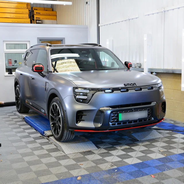 Brand-new Smart #5 Brabus in Atom Grey Matte, got the full treatment.

🛡️ Front end: XPEL paint protection film on the bumper, headlights, wings, bonnet and mirrors. Stealth is a satin film made for matte paint, so the finish stays exactly as it left the factory, with stone chips and road debris hitting the film instead of the paint.

✨ Every surface: ceramic coated over the film and the bare paint, plus the wheels, callipers, glass and trim, using matte-safe products that protect without adding gloss.

The result is a matte car that's finally easy to live with. Dirt and road grime wash off, bird droppings don't etch, and the front end shrugs off the motorway.

Matte paint doesn't have to be a worry. It just has to be protected properly from day one.

Looking to enhance and protect your vehicle? Contact us for a quote.
__________
💻 www.exclusivecarcare.co.uk
📞 01225 571161
📩 info@exclusivecarcare.co.uk

#Smart5 #SmartBrabus #ppf #CeramicCoating #Gtechniq #NewCarProtection