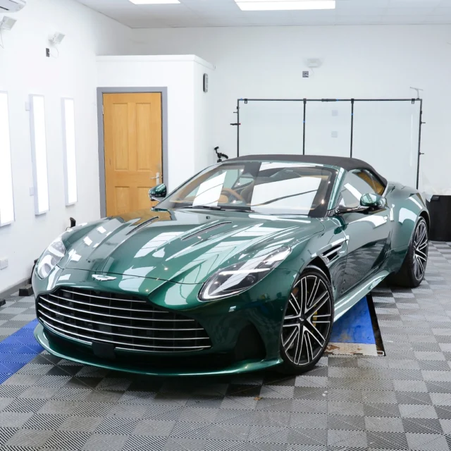 Green over tan leather. Some combinations never go out of style. 💚🤎

This new Aston Martin DB12 Volante in Malachite Green came to us for full coverage XPEL Paint Protection Film. Every painted panel is now wrapped in a near-invisible layer of self-healing film, so the paint underneath stays exactly as Aston Martin finished it.

A Super Tourer that’s going to be driven, not garaged, deserves nothing less. 👇

Stone chips, road rash, bird droppings and bug splatter now land on the film instead of the paint .🛡️

Roof down. Protected. Ready for the miles ahead. 🌤️

💻 www.exclusivecarcare.co.uk
📞 01225 571161
📩 info@exclusivecarcare.co.uk
📍 Hilperton, Wiltshire, 20 minutes from Bath

#AstonMartin #AstonMartinDB12 #newcarprotection #SuperTourer #makegreengreatagain